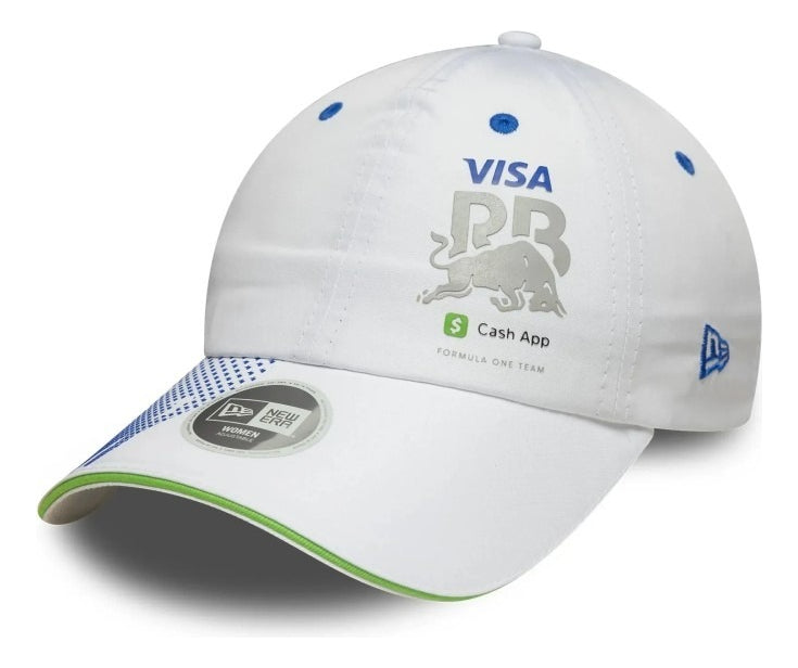 Visa Cashapp Team Women's Open Back White Cap