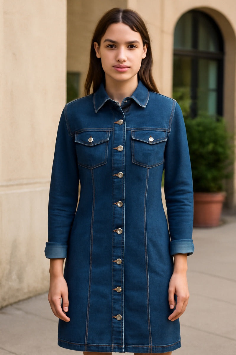 Vestido Mezclilla Red Bull Racing 2024 By Pepe Jeans