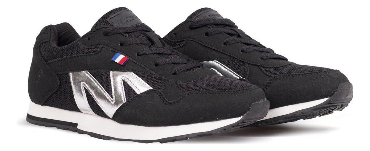 Zapatilla Provenza Cc09 22q1w-cc09-01-08negro-plateado Mujer