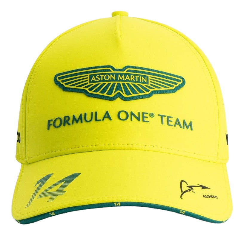 Team Aston Martin Cap Fernando Alonso 2025 Lime Green