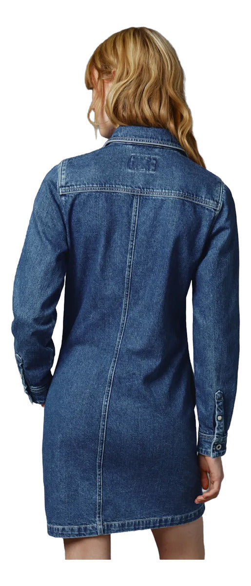 Vestido Mezclilla Red Bull Racing 2024 By Pepe Jeans