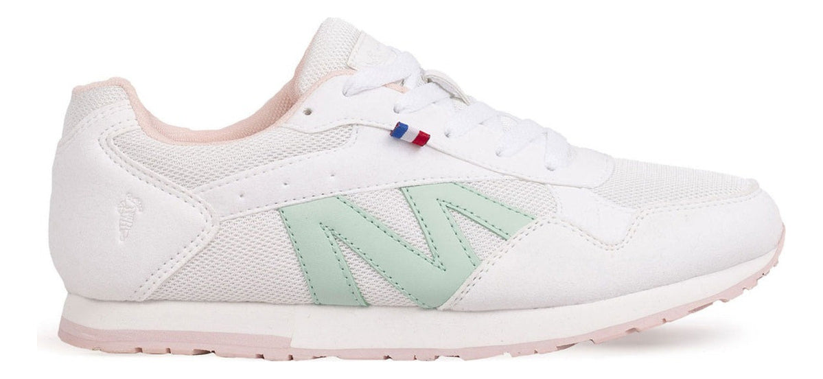 Zapatilla Provenza Cc09 22q1-cc09-03-08 Blanco-menta Mujer