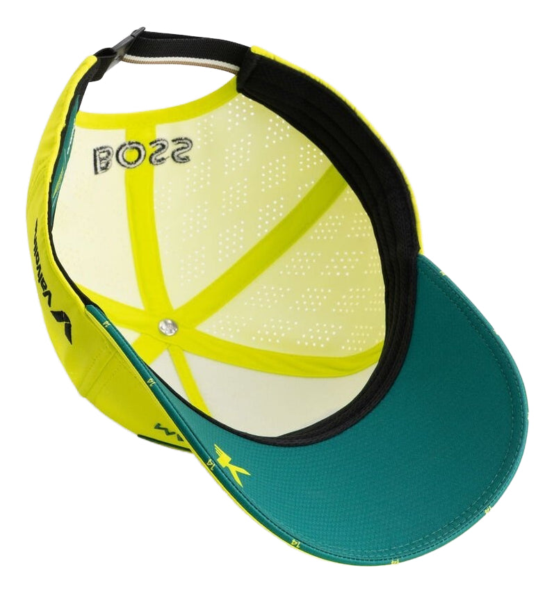 Team Aston Martin Cap Fernando Alonso 2025 Lime Green
