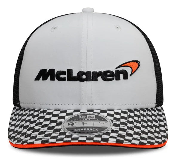 McLaren Checkered Visor Cap 9forty New Era 2025