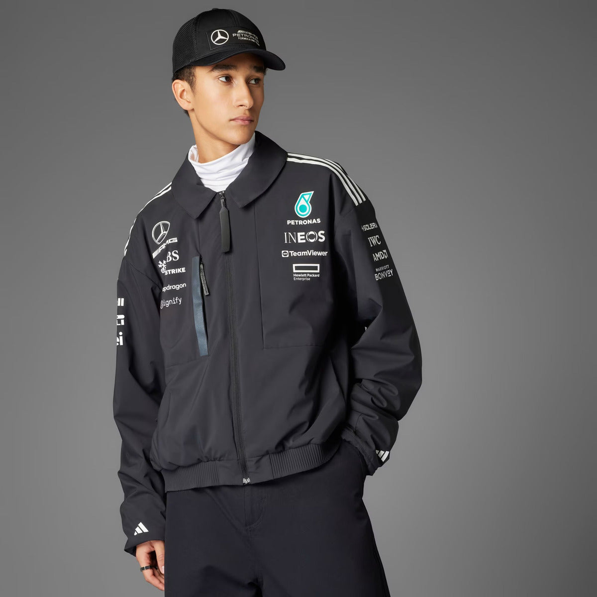 Chaqueta Mercedes Amg Petronas adidas Team 2025