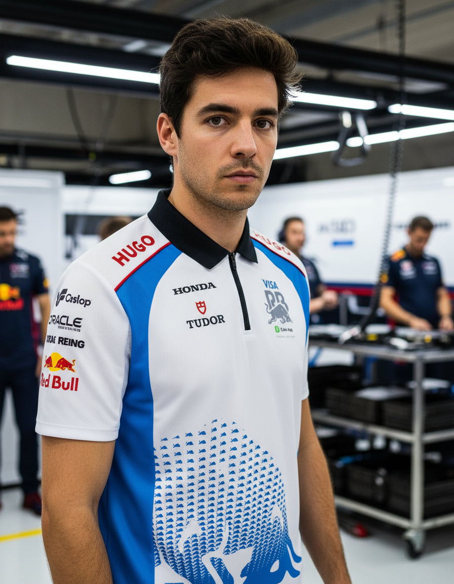 Rb Formula 1 Team 2025 Visa Cash App Polo Shirt