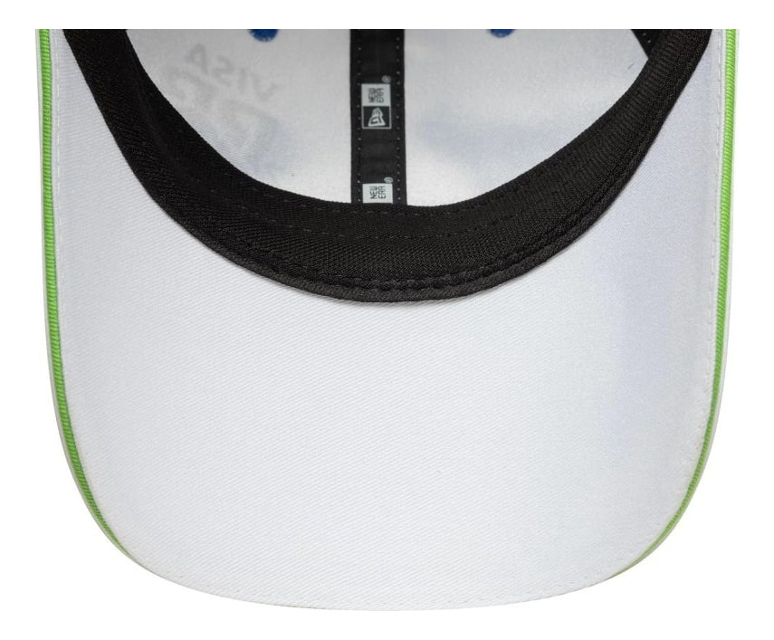 Visa Cashapp Team Women's Open Back White Cap