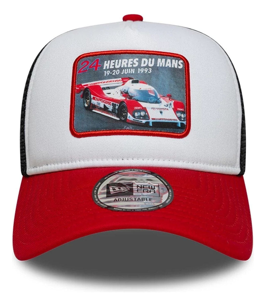 Gorra Newera 24h Lemans Patch Ef Trucker Cap Roja