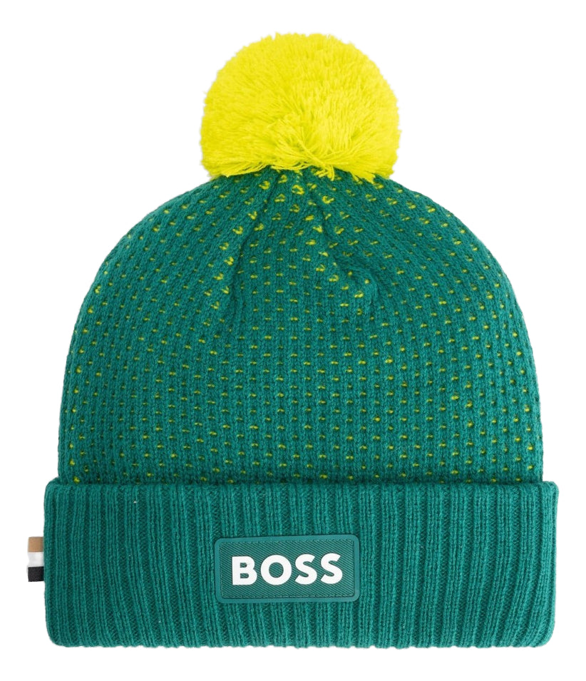 Aston Martin Team Gorra De Lana Boss Beanie Green