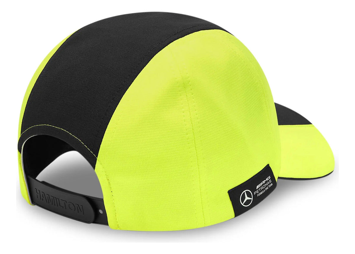 Gorro F1 Mercedes Amg Petronas Lewis Hamilton 2024 Neón