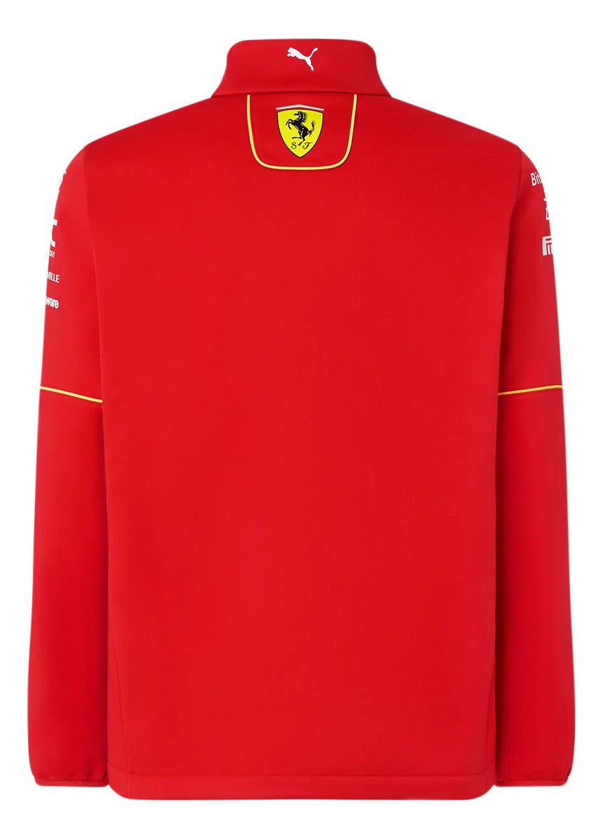 Chaqueta Softshell Escudería Ferrari Team 2024