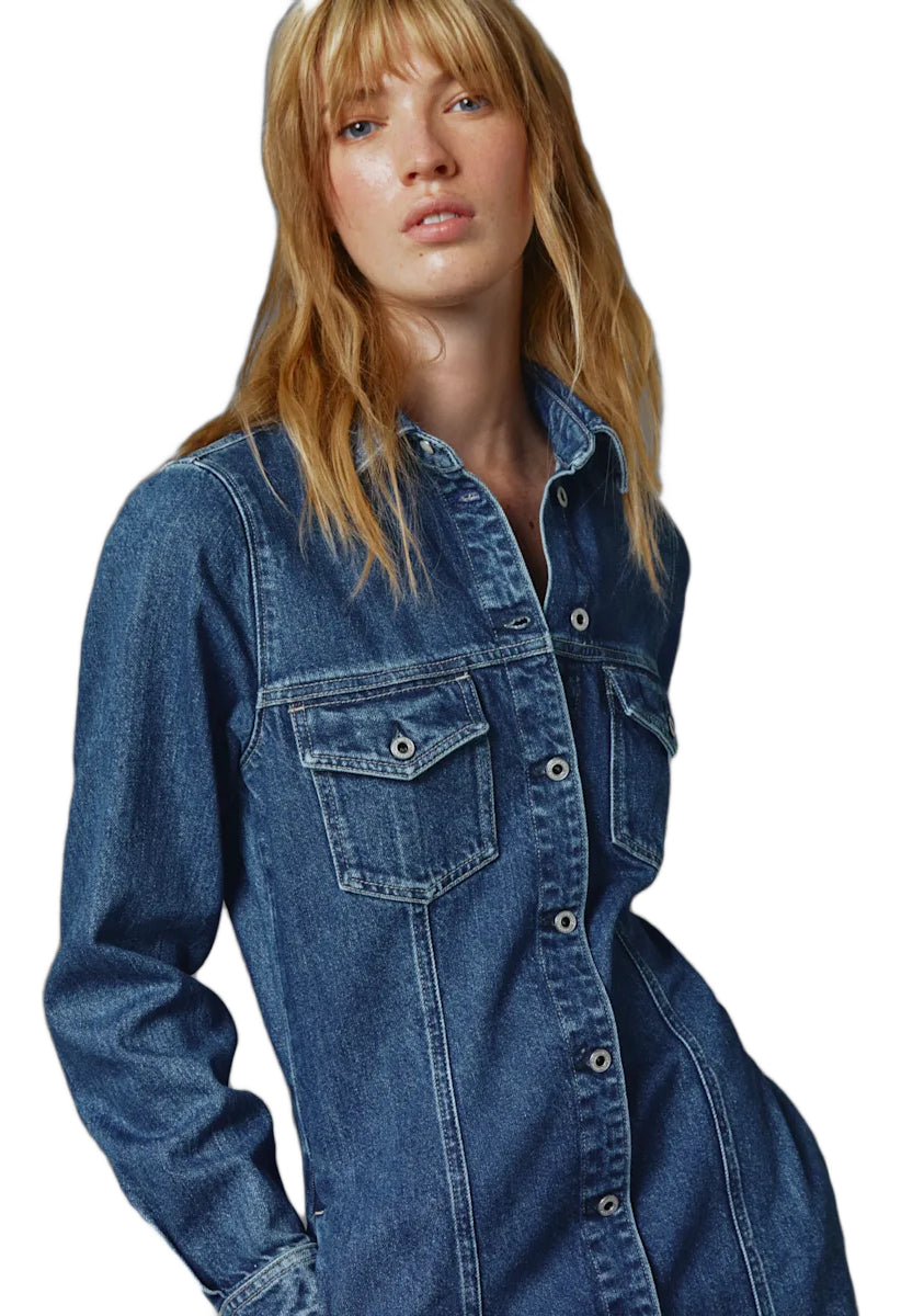 Vestido Mezclilla Red Bull Racing 2024 By Pepe Jeans