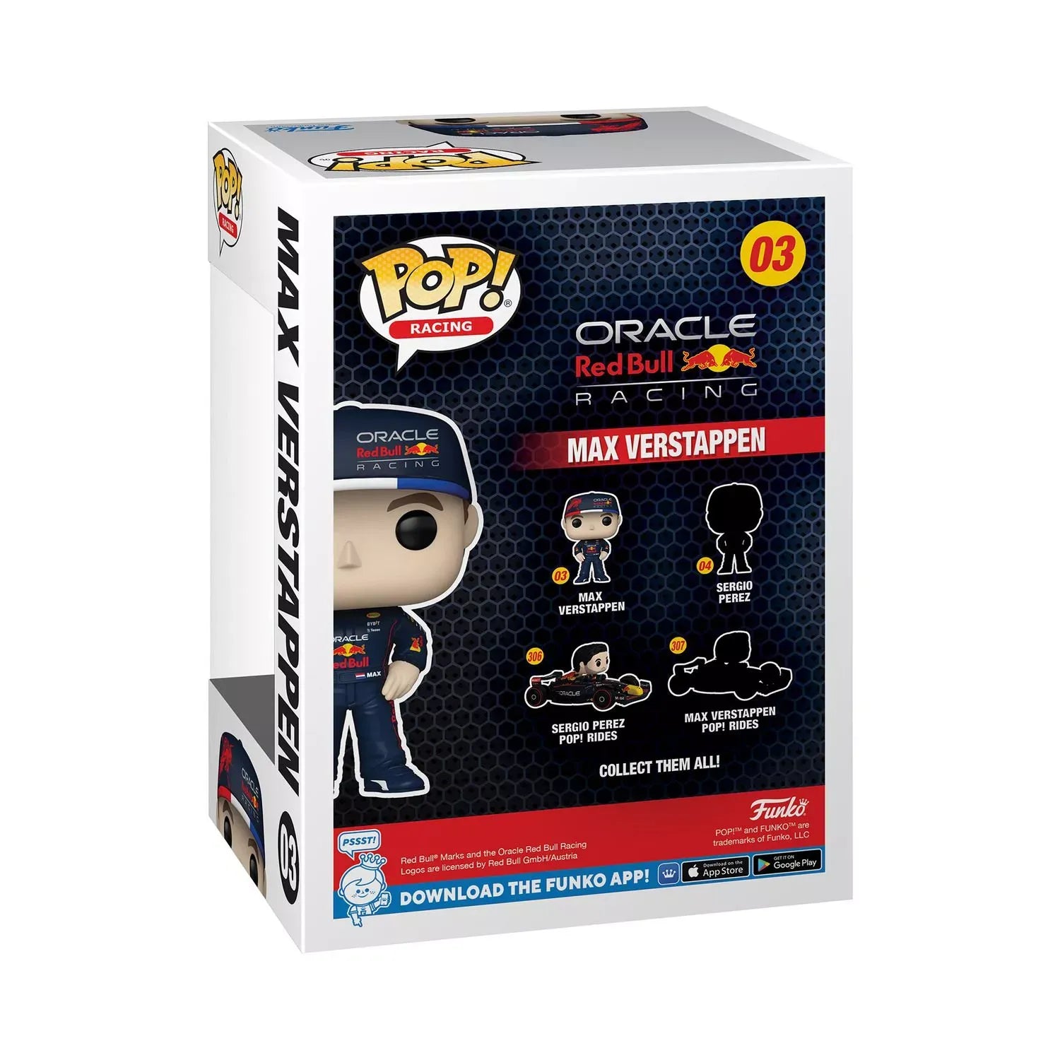 Funko Pop! Formula 1 Redbull Max Verstappen #03