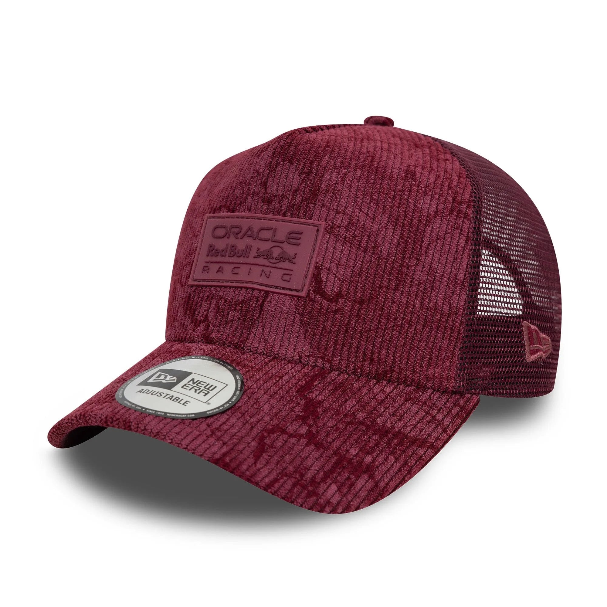 Red Bull Racing F1 New Era 9Forty Corduroy EF Trucker Hat - Red