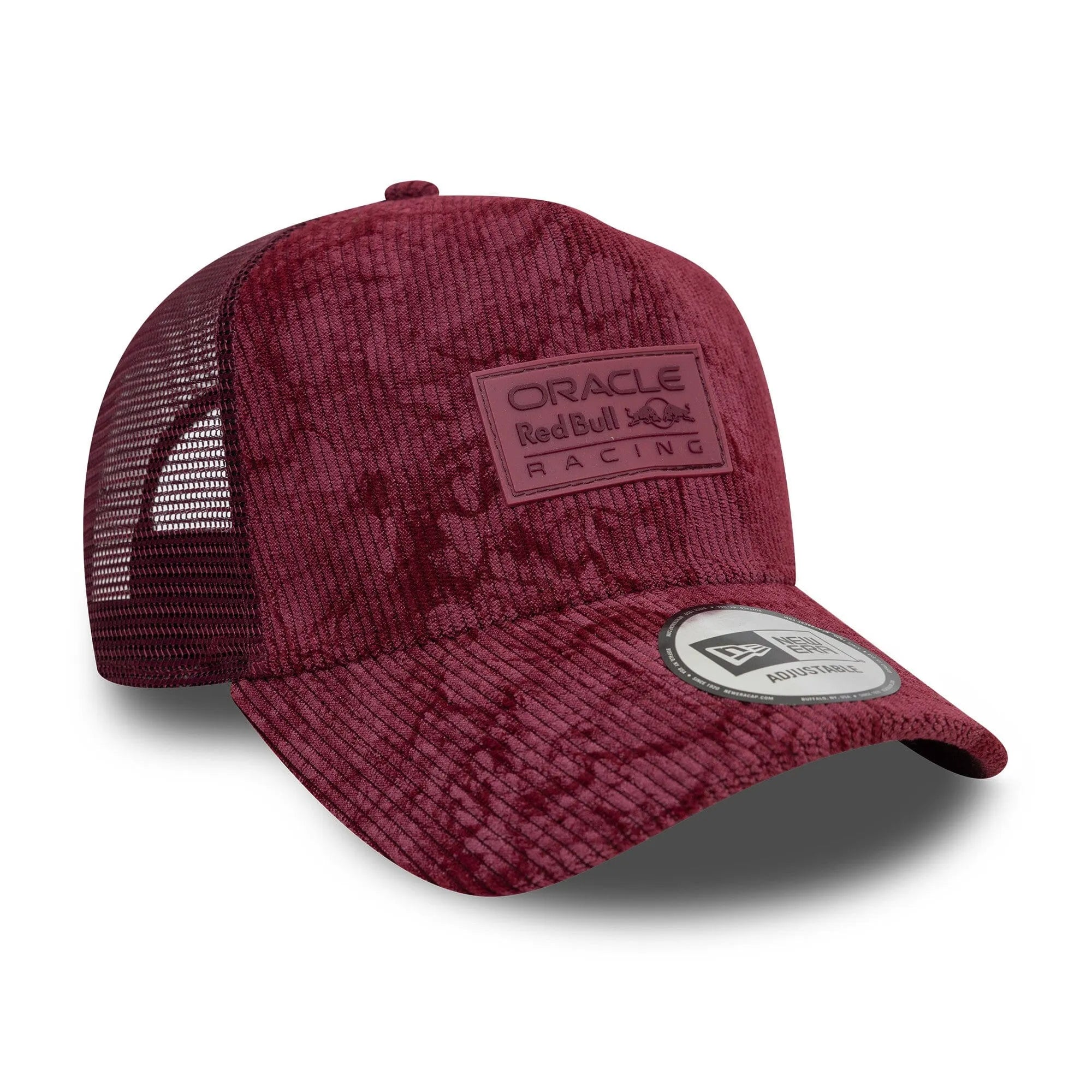 Red Bull Racing F1 New Era 9Forty Corduroy EF Trucker Hat - Red