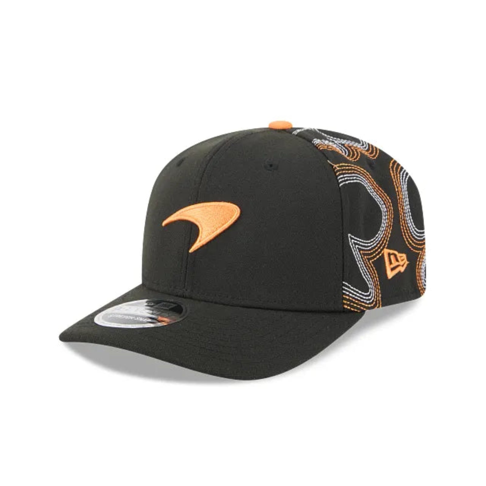 New Era McLaren Austin Texas 2025 Season 9SEVENTY SS BLK BLACK Cap