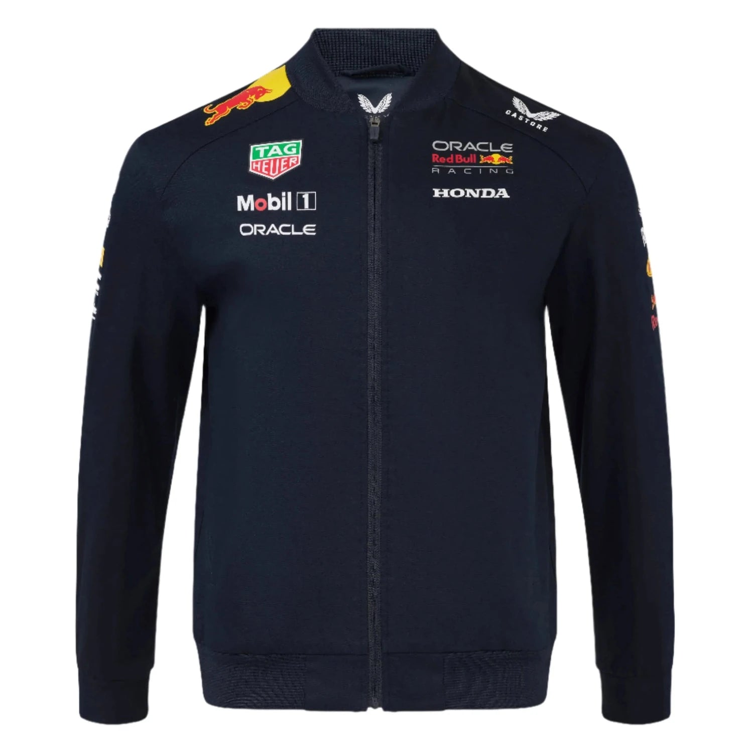 Chaqueta Bomber Red Bull Racing Redbull Team Bomber Jacket Azul Marino 2025