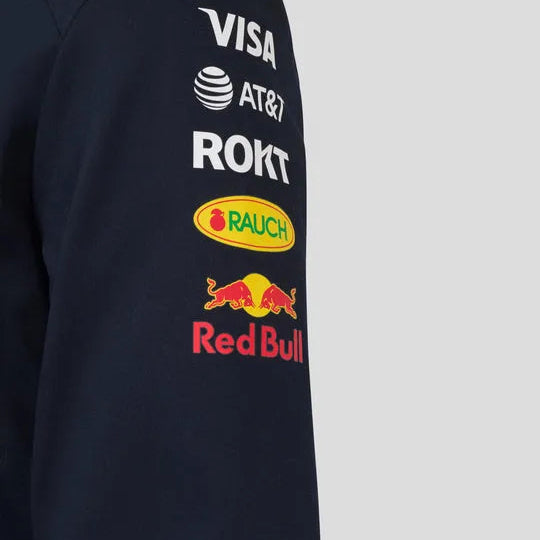 Chaqueta Bomber Red Bull Racing Redbull Team Bomber Jacket Azul Marino 2025