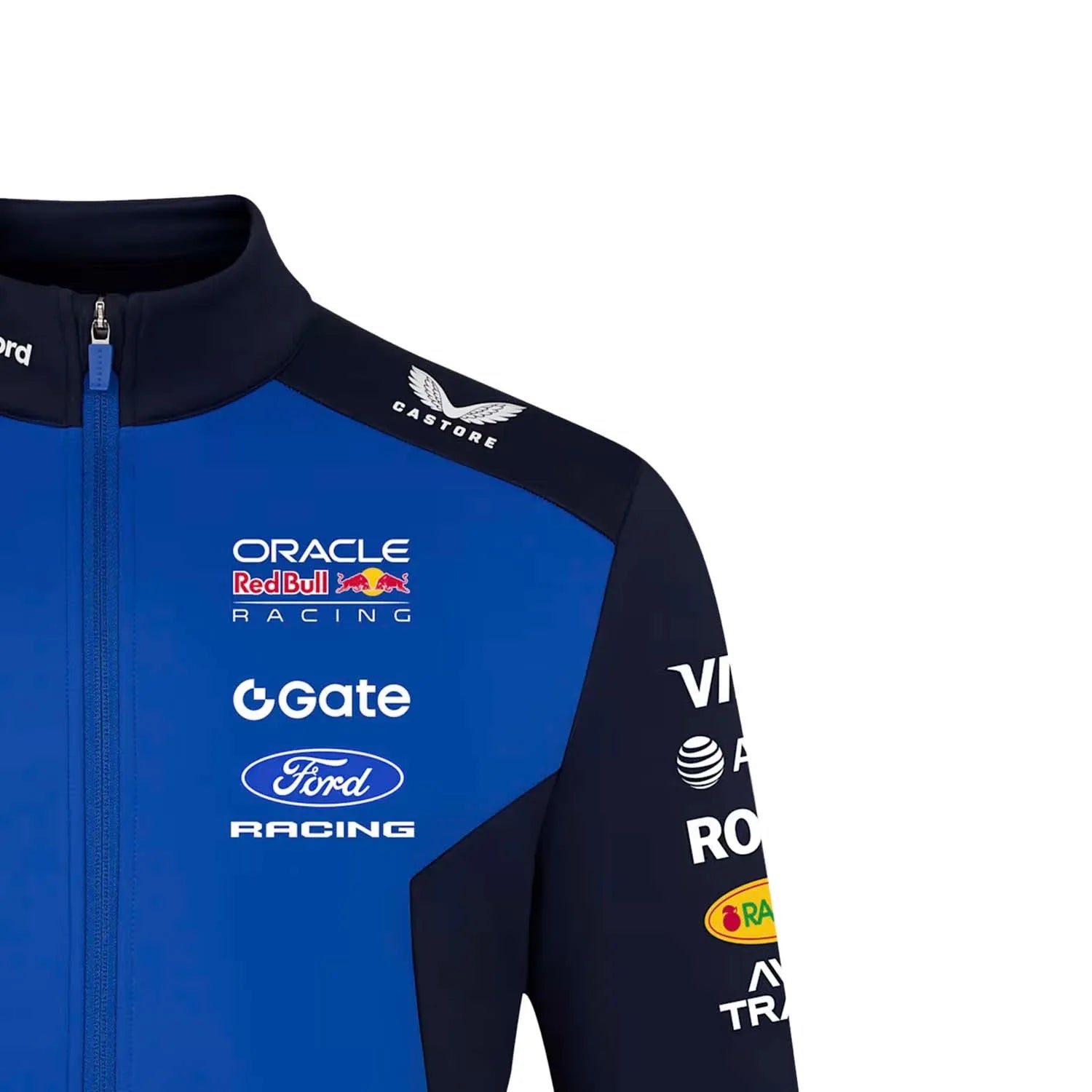 Oracle Red Bull Racing Unisex Teamline SoftShell Jacket - Night Sky / Surf