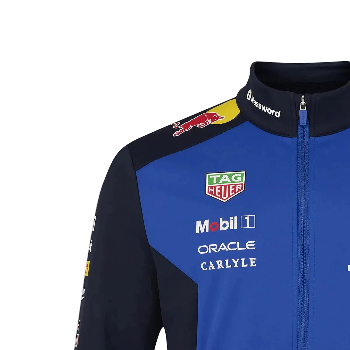 Oracle Red Bull Racing Unisex Teamline SoftShell Jacket - Night Sky / Surf