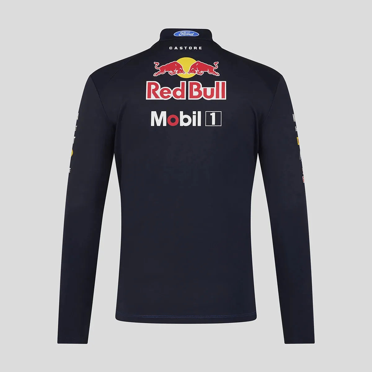 Oracle Red Bull Racing Unisex Teamline Quarter Zip Midlayer - Night Sky TU14187