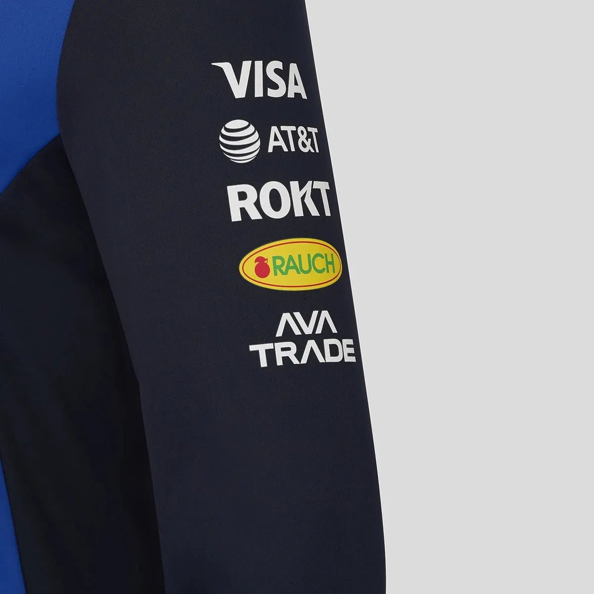 Oracle Red Bull Racing Unisex Teamline Quarter Zip Midlayer - Night Sky TU14187