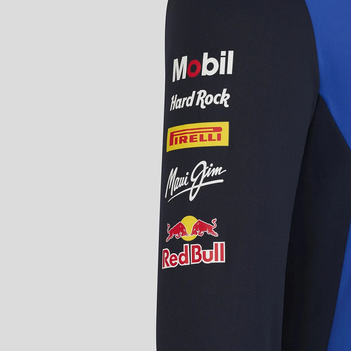 Oracle Red Bull Racing Unisex Teamline Quarter Zip Midlayer - Night Sky TU14187