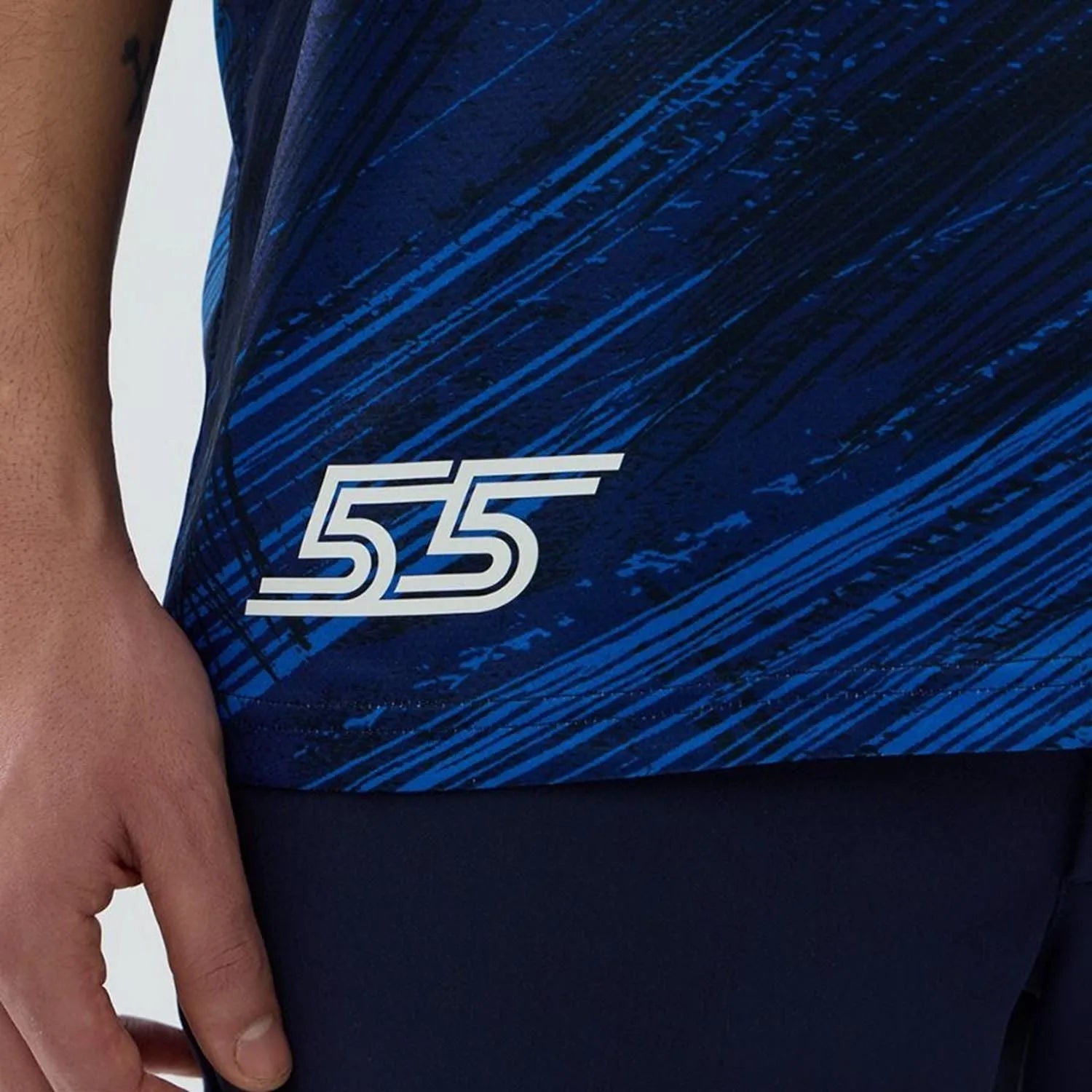 Polera Oficial Carlos Sainz #55 Williams Racing - New Era Tech Tee