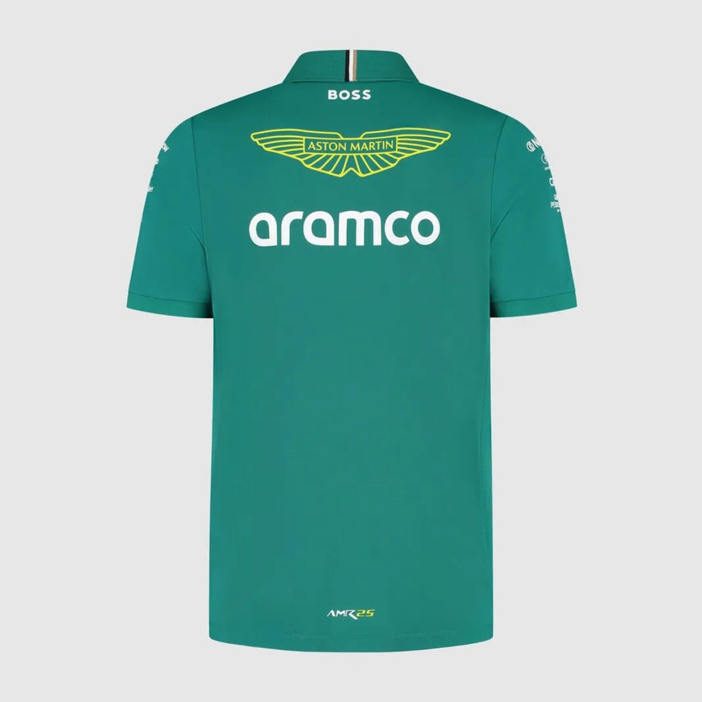 POLERA ASTON MARTIN F1 RP MENS TEAM POLO 2025