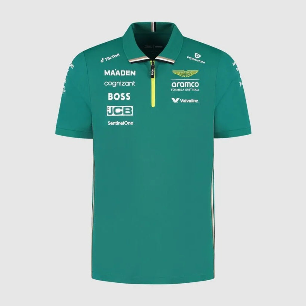 POLERA ASTON MARTIN F1 RP MENS TEAM POLO 2025