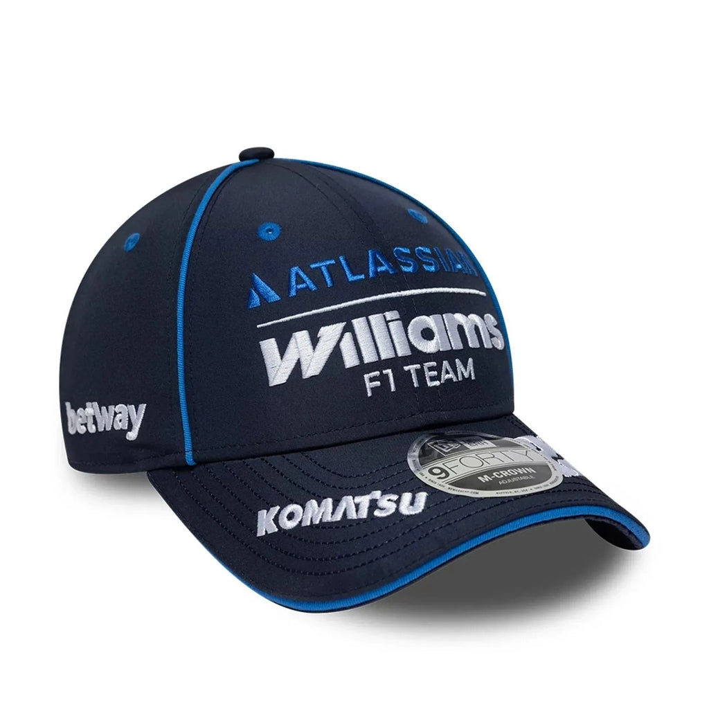 Gorra Alex Albon Oficial Williams Racing F1 Team - New Era 9FORTY Nav