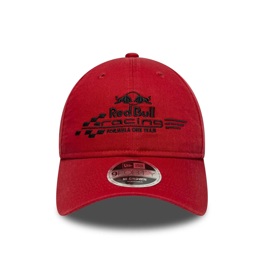 Gorra NewEra Red Bull WASHED 9FORTY M CROWN PNR DARK RED 2026